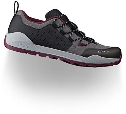 Fizik Unisex X2 Terra Ergolace Fahrradschuhe, Anthrazit Grape