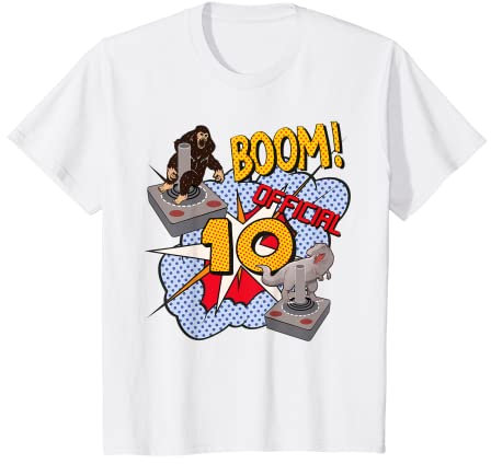 Gamer PC games gaming zocken Gamer 10 Jahre alt Geburtstag T-Shirt