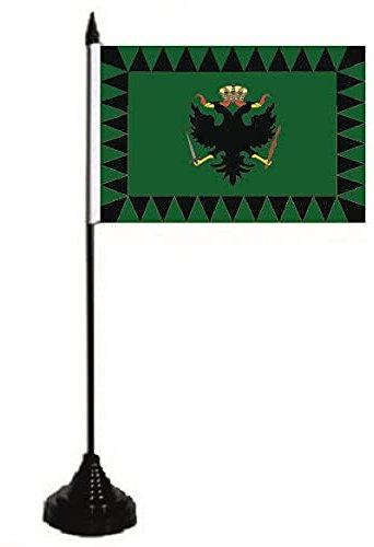 U24 Bandiera da tavolo Regno di Lombardo, Venetia, 10 x 15 cm