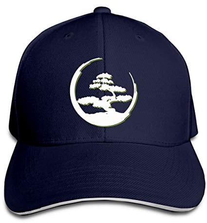 Bonsai Tree Baseball Cap Verstellbare Sandwich Cap Denim Dad Hat Trucker Hat Hip Hop Cowboy Hat für Herren Damen