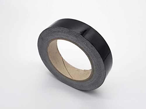 Orafol - Oracal 651 25 mm x 25 m (Laufmeter) Schwarz Glänzend Autofolie Möbelfolie - Selbstklebend, Autofolie/Möbelfolie/Küchenfolie (25mm x 25m, Schwarz)