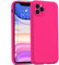 DEENAKIN iPhone 11 Pro Max Case with Screen Protector,Enhance Camera Protection,Soft Flexible Silicone Gel Rubber Cover,Slim Fit Shockproof Protective Phone Case for iPhone 11 Pro Max 6.5 Hot Pink