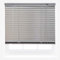 FURNISHED Persianas venecianas de aluminio plateadas para ventanas de oficina en casa – 160 cm x 150 cm