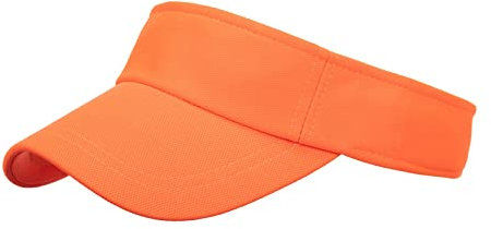 Pianshanzi Gorra de protección de moda para mujer, gorra de béisbol de leopardo, visera de béisbol, gorra de sol, mini pastel para hornear, gorra redonda, naranja, Talla única