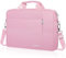 Ferkurn Laptop Bag Case for Women Men, Messenger Briefcase Computer Bag with Shoulder Compatible with Macbook Pro/Air, XPS Latitude, HP Pavilion, ASUS, Acer, Samsung, Pink, 17 17.3 Inch