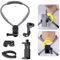 Lupholue Support de Cou POV avec Sangle de Poitrine, Bras Extensible, Support pour Smartphone for GoPro Hero 12,11, 10, 9, 8, 7, Session, DJI, AKASO, APEMAN Xiaomi Yi, caméra d'action SJCAM