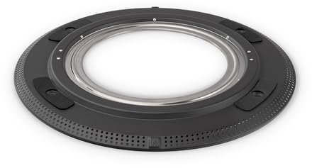 Solo Stove Lazy Susan Plateau tournant pour Four à Pizza Pi, Lazy PiZolo | Lazy Susan Hardware, Rotation 360° pour Votre Four à Pizza Pi Bois Uniquement, Acier/Caoutchouc/Aluminium, diamètre : 52 cm
