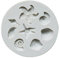 Moules en silicone en forme d'étoile de mer, conque, coquillages, chocolats, biscuits, fondants, décorations de gâteaux pour les amateurs de pâtisserie silicone moulds