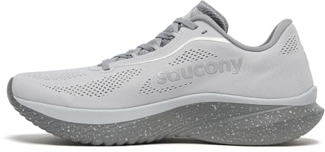 Saucony Men's Kinvara 15 Sneaker, Cloud/Cinder, 44.5 EU