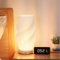 Mckalen Lampe de chevet Touch Dimmable, 3 Couleur Modes(3000/4500/6500K), Lampe de Table Contrôle par Bouton, Lampe de Bureau avec Abat-jour en PLA pour Chambre Salon