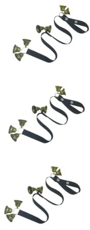 POPETPOP 3pcs Pet Door Bell Bells Dog Training Tool Doorbells for Dogs and Rope