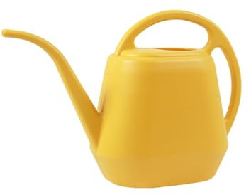 Annaffiatoio a vaso, pianta, pianta d'irrigazione interna, innaffiatoio lungo, annaffiatoio, vaso da giardino, irrigazione domestica, caldaia da giardino (2 l), nebulizzatore per acqua (giallo, taglia