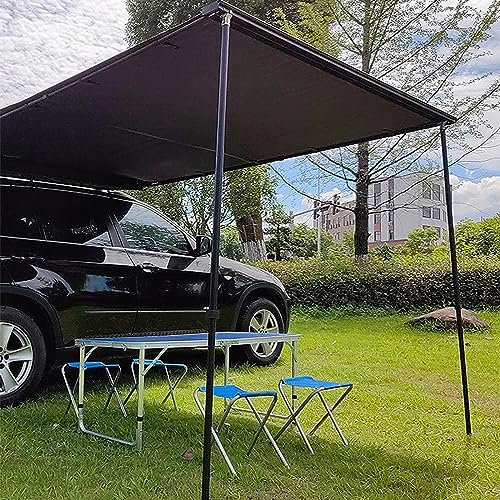 Auto-Markisen, wasserdicht, einziehbar, Seitenmarkise, Sonnenschutz für SUV, LKW, Van, Outdoor, Camping, Reisen, Sonnenschutz, Dachzubehör