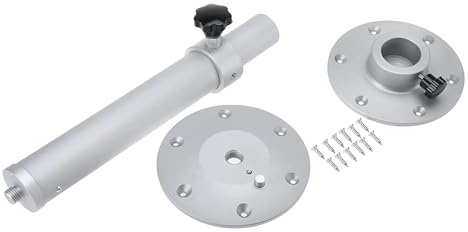 EKalgretrA RV-Tischbeinhalterung Verstellbare Tischbeine mit abnehmbarem Sockel | Höhe 45–69 cm | Geeignet for Tischplatten in Wohnmobilen, Campern, Booten und Yachten