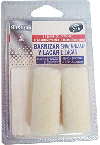 Rulo Roller Malerei Feder Ersatz Velour 06 cm r62003 2 PZ