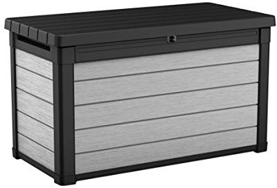 Keter Denali Grey 380 Litre Resin Trunk 122.9 x 62.1 x 70.9 H cm