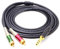 SiYear Gold-Plated 6.35mm 1/4 inch Male TRS Stereo Plug to Dual RCA Phono Male Audio Y Splitter Cable,Connector Wire Cord Plug (3M)