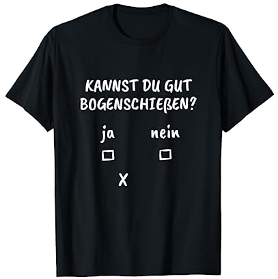 Bogenschießen Pfeile T-Shirt I Bogenschütze Geschenk T-Shirt