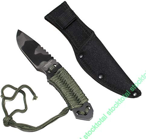 JKR Coltello incordato, lama 10 cm 405