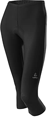 Löffler Damen 3/4 Radhose, Black, 34