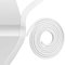 comfleep Car Door Edge Guards,No Adhesive U Shape Rubber Edge Ttrim Door Guard For Most Cars (White, 14.8FT)