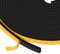 YIMIKI Strong Adhesive Weather Stripping Foam Tape 6mm(W) x 3mm(T) Insulation Soundproofing Strips Tape, Window Door Draft Excluder, Weather Strip Tape Seals for Gap Seal,3 Rolls, Total 15M Long