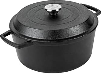 Nadiya x Prestige Cocotte en fonte noire 4,5 l