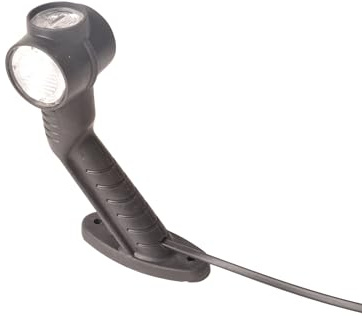 Aspock Superpoint 3 LED - Links - weiß/orange/rot - 1 Meter FlachKabel
