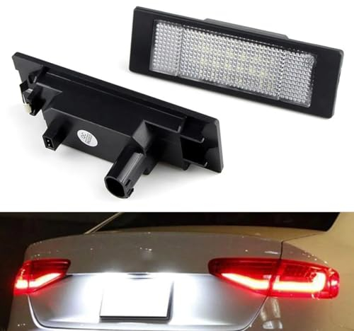 DHCN 2pcs Car License Number Plate LED Light Can-bus No Error 12V Leds Trunk Lamp for B/MW E81 E87 E63 E64 E89 Z4 F20 F21 Light Source