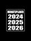 Monatsplaner 2024-2026: 1 Monat auf 2 Seiten | Terminkalender | Monatskalender | Buchkalender | DIN A4 Kalender mit 36 Monaten (3 Jahre) vom 1. Januar 2024 bis 31. Dezember 2026