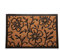 PARADISE STAR Coir Door Mat Welcome Modern Designs Mats Natural Coir Non-Slip Indoor Outdoor 40cm x 60cm (Flower Design)