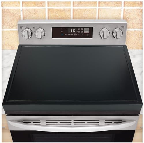 Upgraded Noodle Board Stove Cover with Handles, Bamboo Stove Covers for Gas Stove Top, Glass Cooktop Protector, Wooden Stovetop Cover, Versatile Cutting Boards with Groove, Sink Cover, Serving Tray
