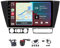ZGYBDH Android 12 Radio estéreo para Coche para B-MW Serie 3 E90 E91 E92 E93 Pantalla táctil de 9 Pulgadas Carplay Integrado Android Controles automáticos del Volante 4G WiFi Bluetooth 5.0 con cámara
