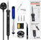 Treedix 100W Adjustable Temperature Soldering Iron with Digital Display, Mini Soldering Iron, Three Extra Solder Iron Tips, Tweezer, Solder Sucker, Solder Wire and Stand (UK Plug)