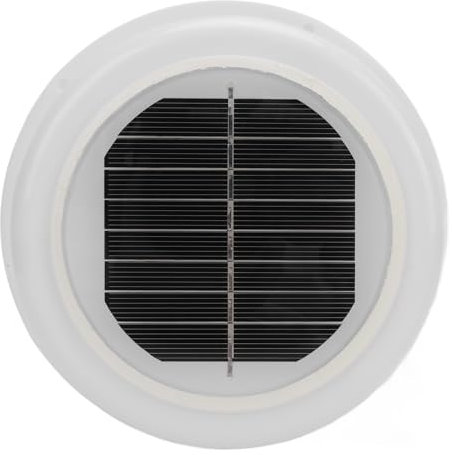 Ventilateur Solaire pour Camping-car, Ventilateur à énergie Solaire avec Vis de Montage, Ventilateur D'échappement de Plafond pour Camping-car, Bateau, Remorque, Camping-car