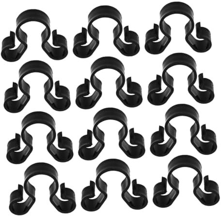 BEBEMOKO 20pcs Stopper Wine Bottle Holder Clip Safety Clamp for Candles Party Decor Birthday Wedding