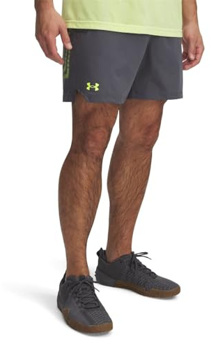 Under Armour Vanish Woven 6IN Graphic STS 0002 - Black Large, 0025 - Castlerock, L