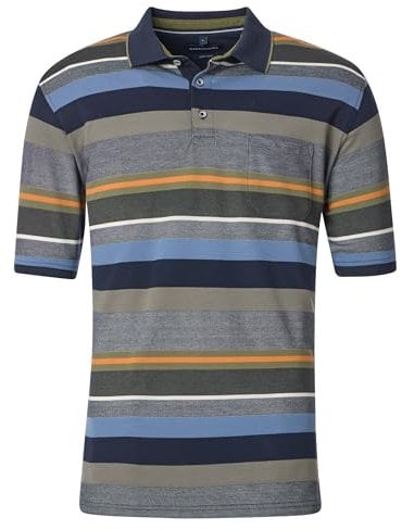 CASAMODA Polo-Shirt gestreift