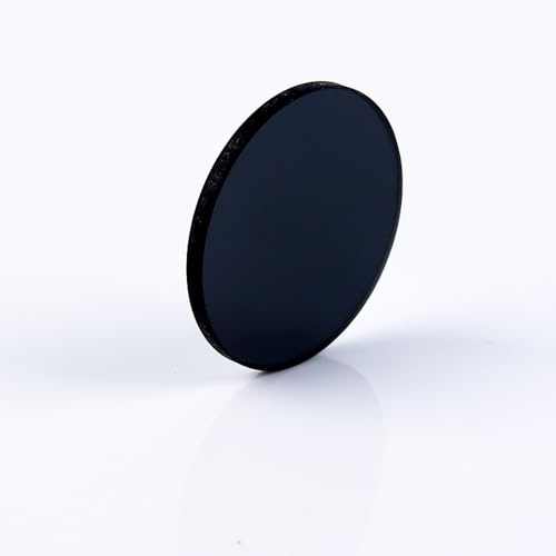 Lastra di vetro con filtro ottico a densità neutra da 1 pollice di diametro - for il controllo della luce e la precisione del colore(D25x1.32mm 7% Transmittance)