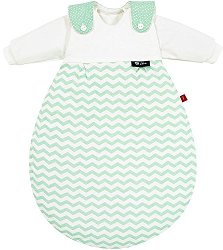 Alvi s.Oliver by Baby Mäxchen Schlafsack Chevron 3-teilig, Größe:56/62, Dessin:Chevron Mint