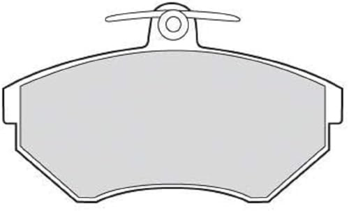 Valeo 4er-Set Bremsbeläge Essential 301330, Vorderachse | ECE-R90 zertifiziert, Valeo Qualität, Getestet für optimale Haltbarkeit und Leistung