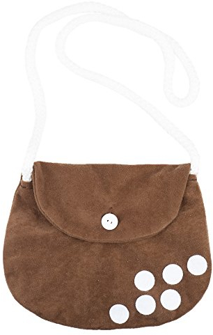 Goldschmidt Kostüme Tasche Kostüm Umhängetasche Kostümtasche Fasching Karneval Accessoires (REH Tasche braun)
