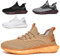 SSERHEHK Sportschuhe Laufschuhe Atmungsaktiv Leichte Turnschuhe Gym Fitness Sneaker für Herren Damen G156 Golden 42EU