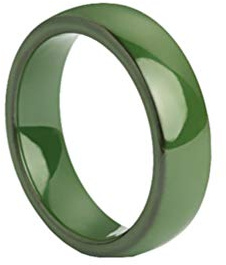 OAKKY 3MM Largeur Engagement Mariage Bande Bague Femme Céramique