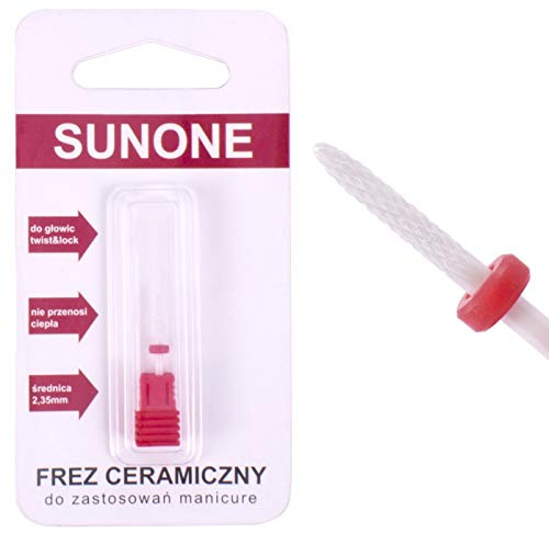 Sunone Keramik-Fräser Schlitz, FeinHybrid Gel 14893 Weiß