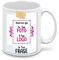 Mr. Gadgets Tazza in Ceramica Personalizzabile con Foto e Scritta Stile Polaroid (Mod.16)