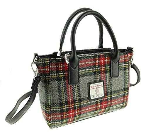 Glen Appin Harris Tweed Bag - Brora LB1228 Col 96 Kleine Tragetasche, Col 96, Small