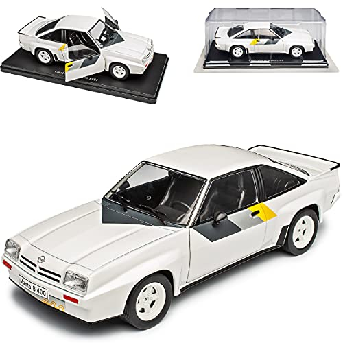 Agostini Opel Manta B 400 Weiss 1975-1988 Mit Sockel 1/24 Modell Auto Modellcarsonline Modell Auto