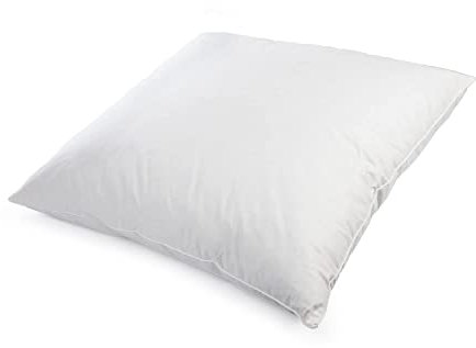 H&F Heimtextilien Premium Qualität | Kopfkissen 80x80 cm | Füllung: 1000 Gramm Federn, Gänsefedern | 100% Natur Kissen | Bezug: 100% Baumwolle | Federkissen 80 x 80 cm | Oeko-TEX Zertifiziert