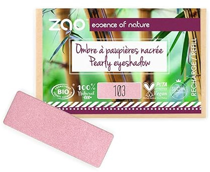 Zao Nachfüllpack Lidschatten Rechteck 103 Altrosa Frau